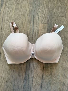 Soma Bodify Perfect Coverage Light Nude T-Shirt Bra-Size 36G